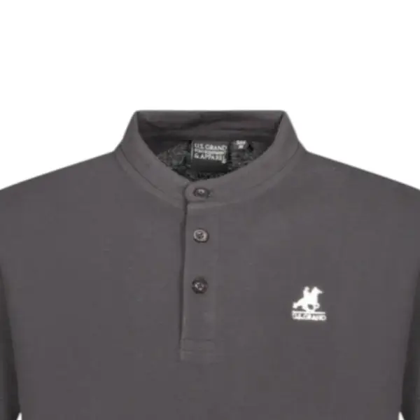 U.S. Grand Polo - Ανδρικό T-shirt Polo AU02661-23NERO Μαύρο AU02661-23NERO