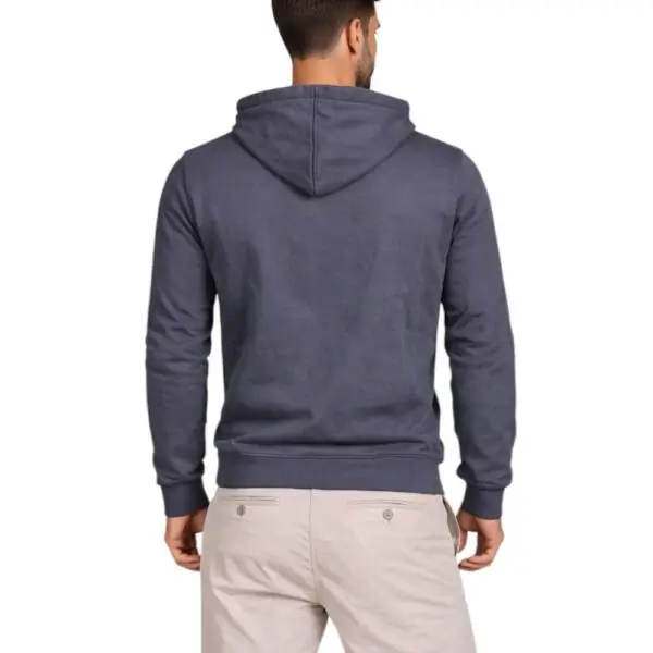 U.S. Polo Assn. - Ανδρική Φούτερ Ζακέτα με Κουκούλα και Τσέπες 63025-53223-179 Μπλε Ναυτικό 63025-53223-179