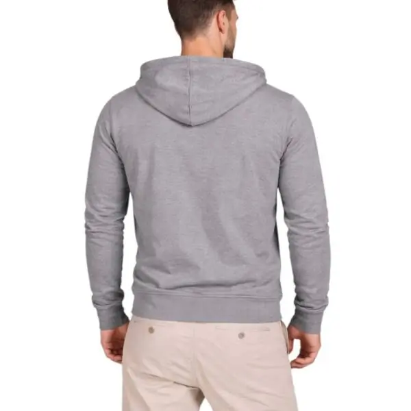 U.S. Polo Assn. - Ανδρική Φούτερ Ζακέτα με Κουκούλα και Τσέπες 63025-53223-189 Γκρι 63025-53223-189