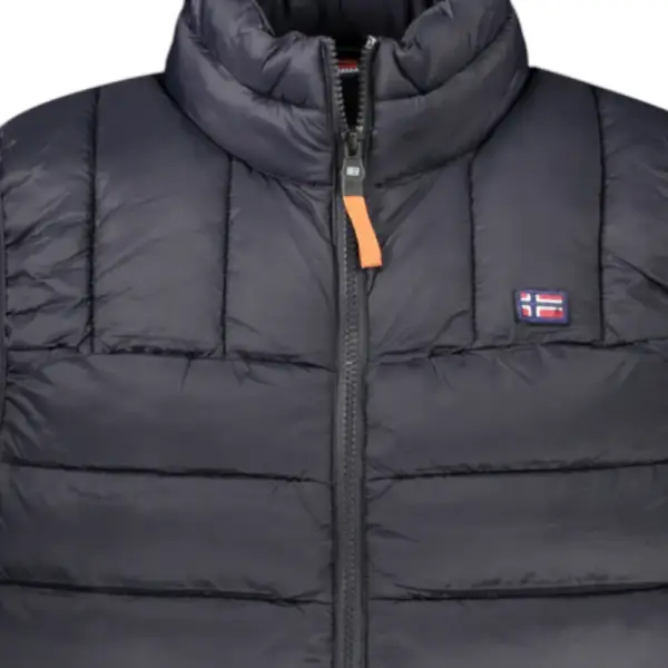Scuola Nautica Italiana - Ανδρικό Αμάνικο Μπουφάν Puffer 849148-BLACK Μαύρο 849148-BLACK