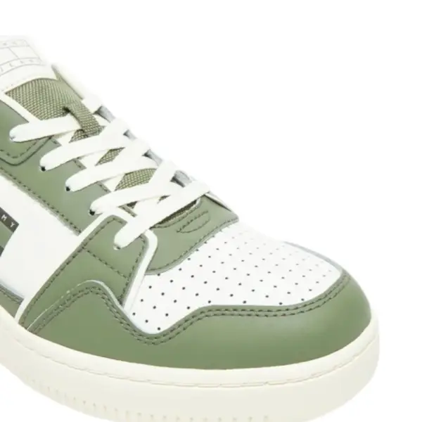 Tommy Hilfiger - Ανδρικά Sneakers Tjm Retro Basket EM0EM01610-0LD Πράσινο EM0EM01610-0LD