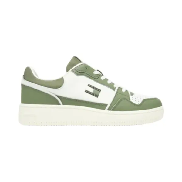 Tommy Hilfiger - Ανδρικά Sneakers Tjm Retro Basket EM0EM01610-0LD Πράσινο