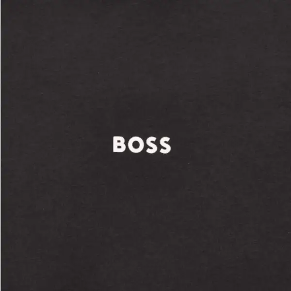 Boss - Ανδρικό T-shirt Tchup Relaxed Fit 50473278-001 Μαύρο 50473278-001