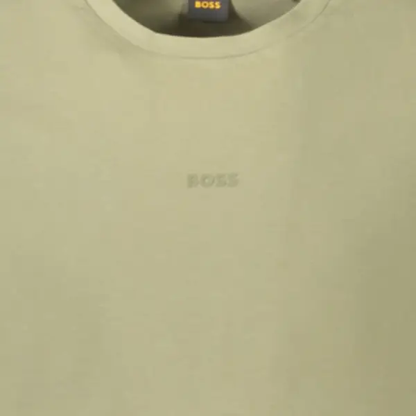Boss - Ανδρικό T-shirt Tchup Relaxed Fit 50473278-342 Πράσινο 50473278-342
