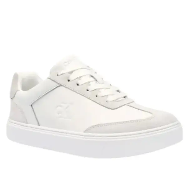 Calvin Klein - Ανδρικά Sneakers Ck Classic Cupsole Laceup Wt Mix YM0YM01429-YAF Λευκό