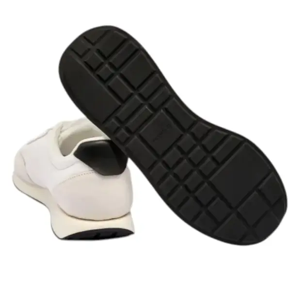 Calvin Klein - Ανδρικά Sneakers Ck Retro Runner Ess Mix Mat YM0YM01361-01W Λευκό YM0YM01361-01W