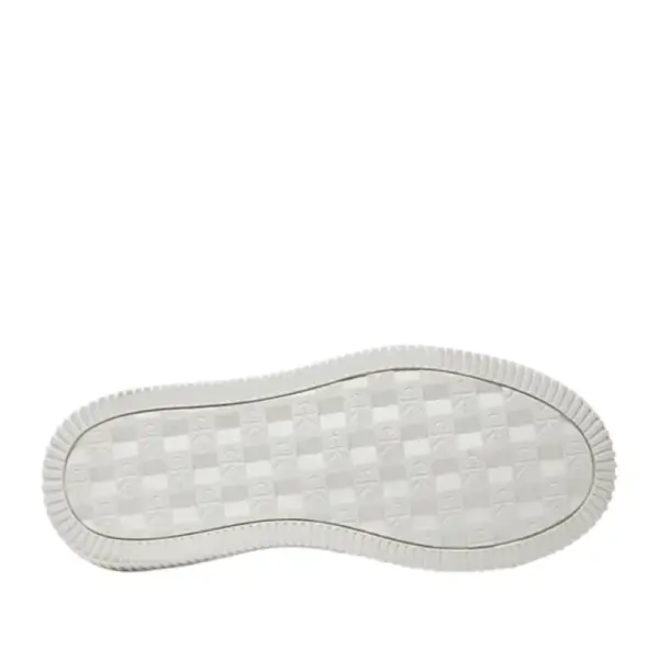 Calvin Klein - Γυναικεία Δερμάτινα Sneakers Chunky Cupsole Mono Wn YW0YW00823-YBR Λευκό YW0YW00823-YBR