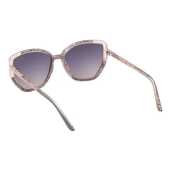 Guess - Γυναικεία Γυαλιά Ηλίου GU7882S-20B με Γκρι Κοκκάλινο Σκελετό και Μωβ Φακό GU7882S-20B