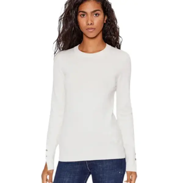 Guess - Γυναικείο Πουλόβερ Elinor W2YR30Z2V62-G012 Λευκό