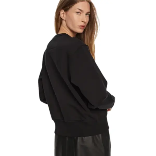 Guess - Γυναικείο Φούτερ Relaxed Fit W2YQ16KBA11-JBLK Μαύρο W2YQ16KBA11-JBLK