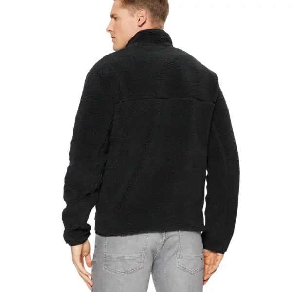 Napapijri - Ανδρική Ζακέτα Fleece T-Tynik fz Regular Fit NP0A4IA9-041 Μαύρο NP0A4IA9-041