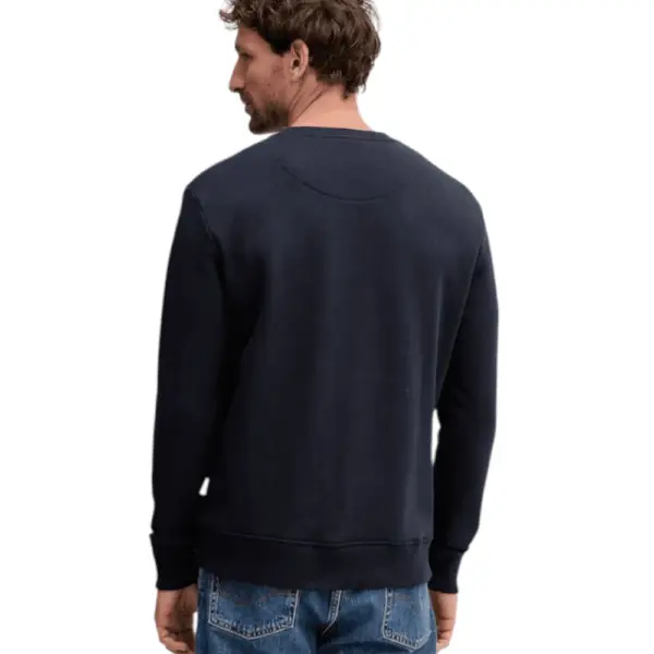 Pepe Jeans - Ανδρικό Φούτερ Crew Neck Logo PM5800011-594 Μπλε Σκούρο PM5800011-594