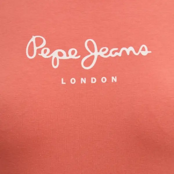 Pepe Jeans - Γυναικείο T-shirt New Virginia Ssn PL505202-264 Κοραλλί PL505202-264