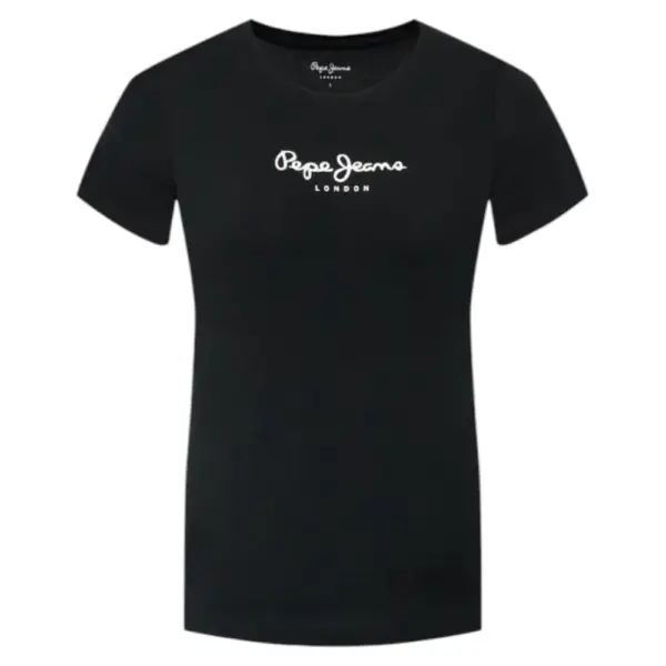 Pepe Jeans - Γυναικείο T-shirt New Virginia Ssn PL505202-999 Μαύρο PL505202-999