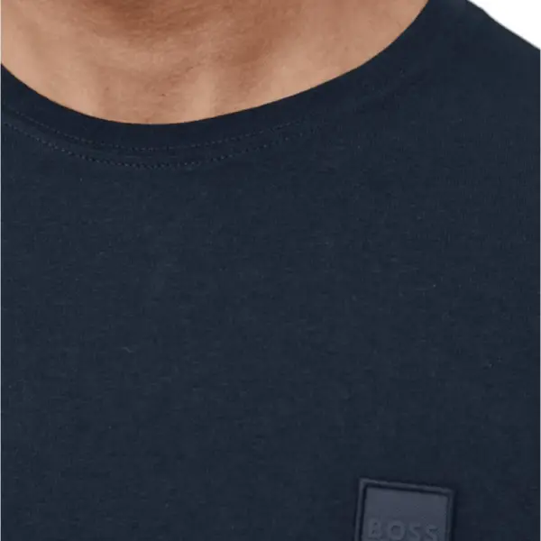 Boss - Ανδρικό T-shirt Orange San Jared-C Tales 50508584-404 Μπλε Σκούρο 50508584-404