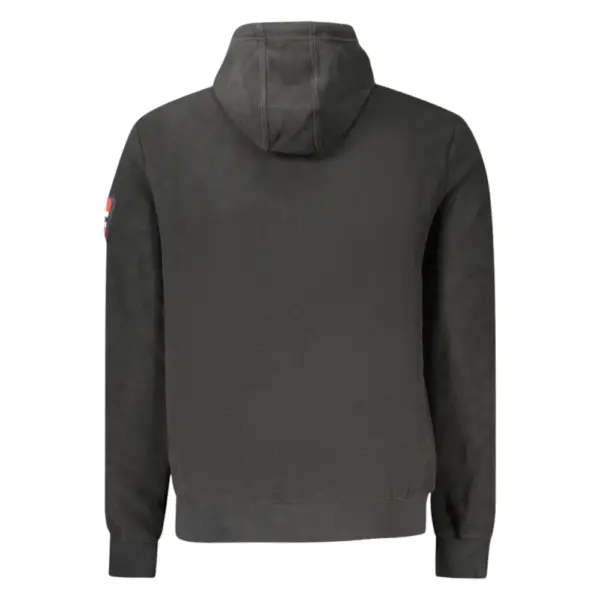 Scuola Nautica Italiana - Ανδρική Ζακέτα Φούτερ Fleece 849531-BLACK Μαύρο 849531-BLACK