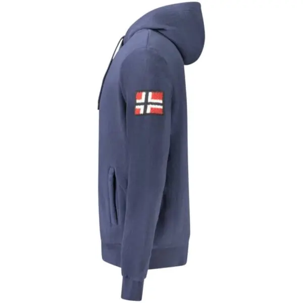 Scuola Nautica Italiana - Ανδρική Ζακέτα Φούτερ Fleece 849531-NAVY Μπλε Σκούρο 849531-NAVY