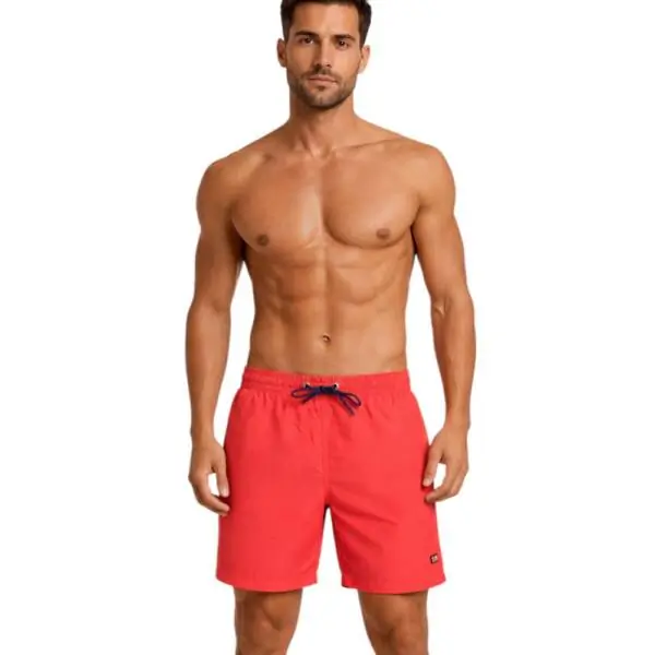 Scuola Nautica Italiana - Ανδρικό Μαγιό Σόρτς 838301-BITTER Κόκκινο