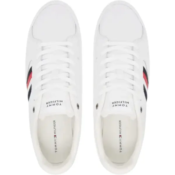Tommy Hilfiger - Ανδρικά Sneakers Icon Court Stripes FM0FM05628-YBS Λευκό FM0FM05628-YBS