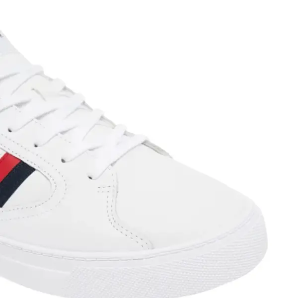 Tommy Hilfiger - Ανδρικά Sneakers Icon Court Stripes FM0FM05628-YBS Λευκό FM0FM05628-YBS