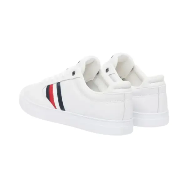 Tommy Hilfiger - Ανδρικά Sneakers Icon Court Stripes FM0FM05628-YBS Λευκό FM0FM05628-YBS