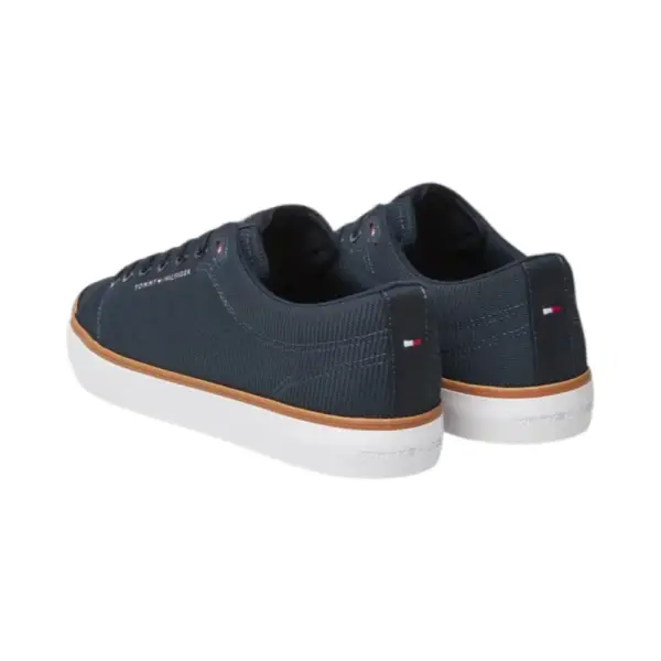 Tommy Hilfiger - Ανδρικά Sneakers Th CHi Vulc Core Low Ii Mesh FM0FM05513-DW5 Μπλε Σκούρο FM0FM05513-DW5
