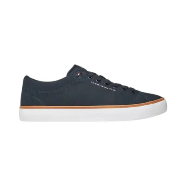Tommy Hilfiger - Ανδρικά Sneakers Th CHi Vulc Core Low Ii Mesh FM0FM05513-DW5 Μπλε Σκούρο