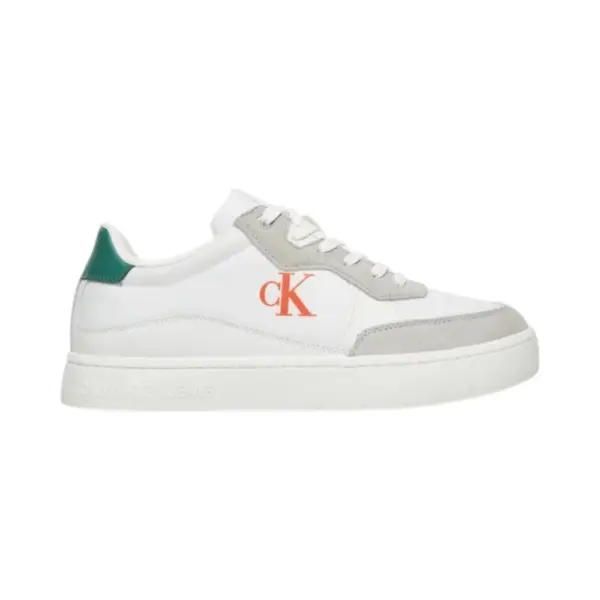 Calvin Klein - Ανδρικά Sneakers Ck Classic Cupsole Mg Nylon Mix YM0YM01304-02U Λευκό