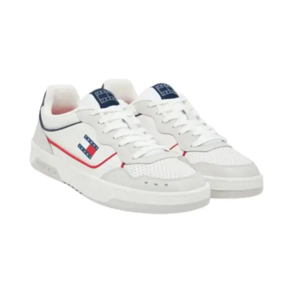 Tommy Hilfiger - Ανδρικά Sneakers Th Cupsole Elevated EM0EM01585-0G1 Μπλε Σκούρο EM0EM01585-0G1