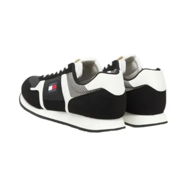 Tommy Hilfiger - Ανδρικά Sneakers Th Runner Casual EM0EM01590-BDS Μαύρο EM0EM01590-BDS