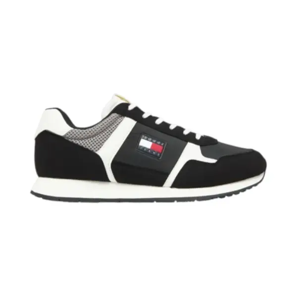 Tommy Hilfiger - Ανδρικά Sneakers Th Runner Casual EM0EM01590-BDS Μαύρο