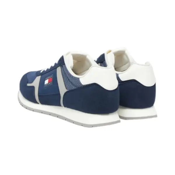 Tommy Hilfiger - Ανδρικά Sneakers Th Runner Casual EM0EM01590-C1G Μπλε Σκούρο EM0EM01590-C1G