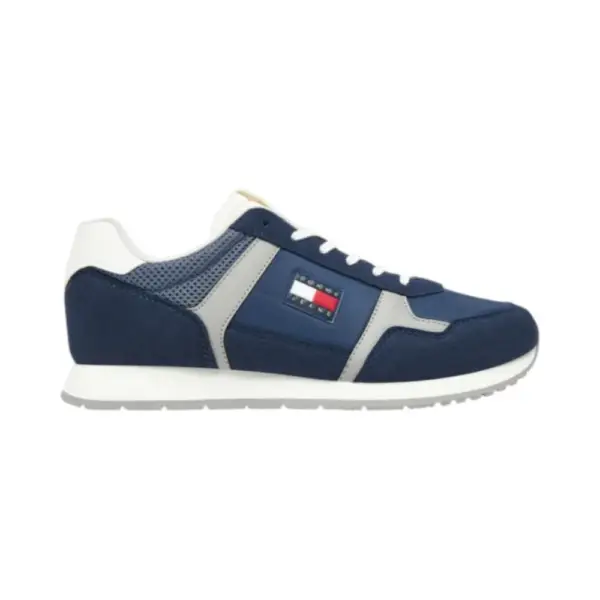 Tommy Hilfiger - Ανδρικά Sneakers Th Runner Casual EM0EM01590-C1G Μπλε Σκούρο