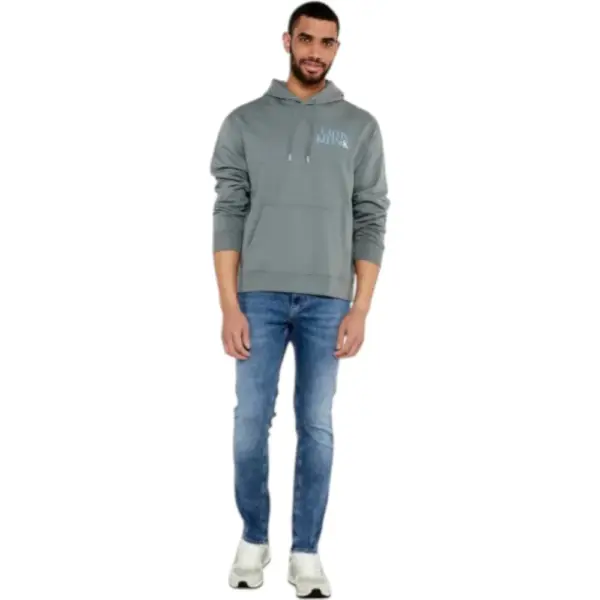 Tommy Hilfiger - Ανδρικά Sneakers Th Runner Casual EM0EM01590-MR6 Πράσινο EM0EM01590-MR6