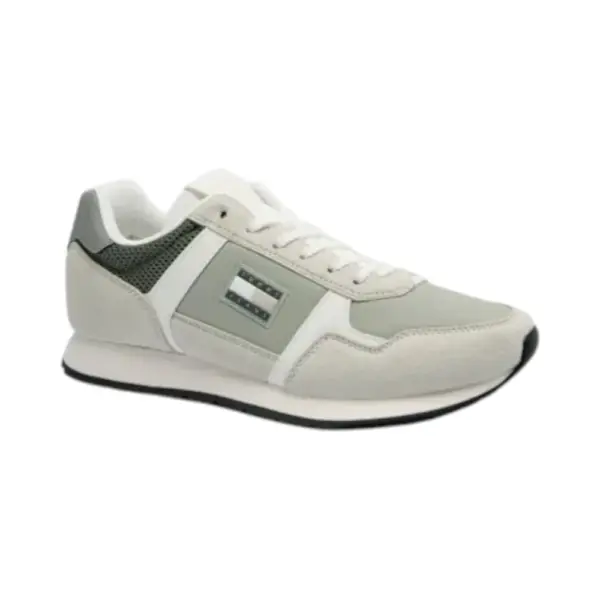 Tommy Hilfiger - Ανδρικά Sneakers Th Runner Casual EM0EM01590-MR6 Πράσινο