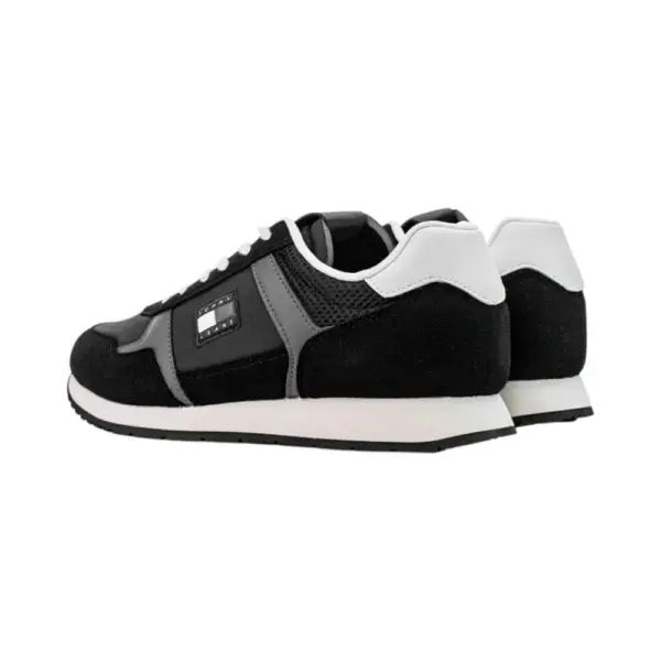 Tommy Hilfiger - Ανδρικά Sneakers Th Runner Casual EM0EM01617-BDS Μαύρο EM0EM01617-BDS