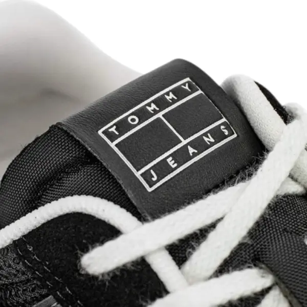 Tommy Hilfiger - Ανδρικά Sneakers Th Runner Casual EM0EM01617-BDS Μαύρο EM0EM01617-BDS