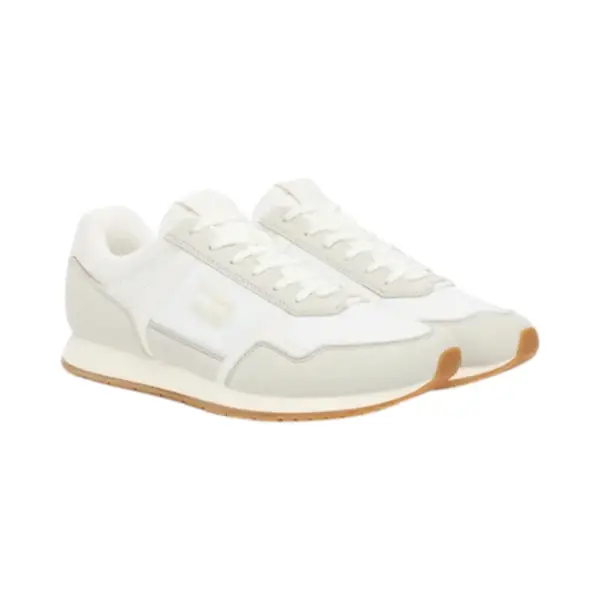 Tommy Hilfiger - Ανδρικά Sneakers Th Runner Casual EM0EM01617-YBL Εκρού EM0EM01617-YBL