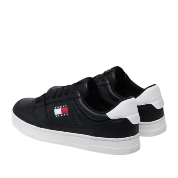 Tommy Hilfiger - Ανδρικά Sneakers Tjm The Greenwich New Ess EM0EM01574-BDS Μαύρο EM0EM01574-BDS