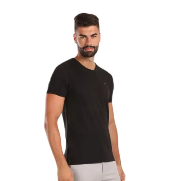 Tommy Hilfiger - Ανδρικές Φανέλες Κοντομάνικες 3Pack UM0UM03379-0SI Μαύρο UM0UM03379-0SI