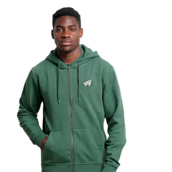 Tommy Hilfiger - Ανδρική Ζακέτα Φούτερ Regular Fit DM0DM16798-L2M Πράσινο