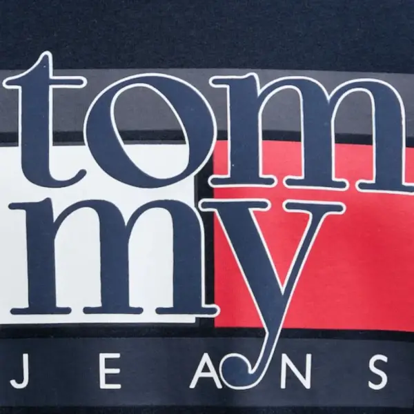 Tommy Hilfiger - Ανδρικό T-shirt Th Casual DM0DM21977-C1G Μπλε Σκούρο DM0DM21977-C1G