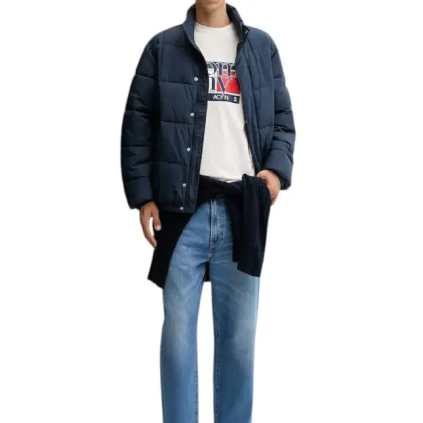 Tommy Hilfiger - Ανδρικό T-shirt Th Casual DM0DM21977-YBH Εκρού DM0DM21977-YBH