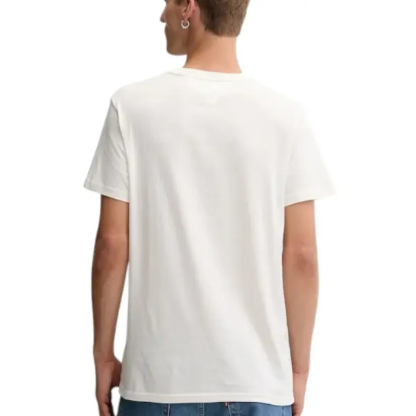 Tommy Hilfiger - Ανδρικό T-shirt Th Casual DM0DM21977-YBH Εκρού DM0DM21977-YBH