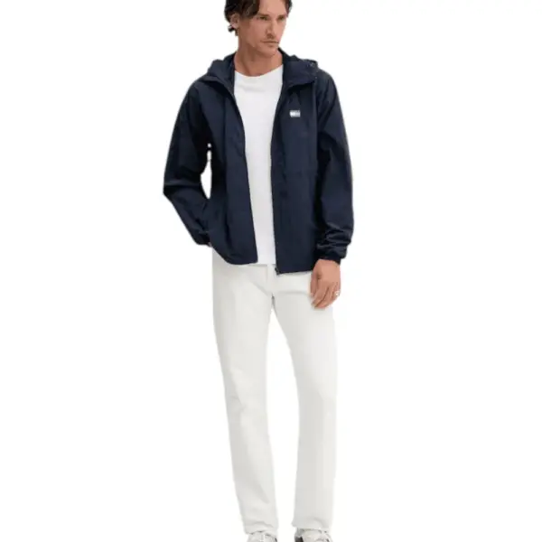 Tommy Hilfiger - Ανδρικό Μπουφάν Th Chicago Light Jacket DM0DM21393-C1G Μπλε Σκούρο DM0DM21393-C1G