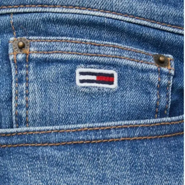 Tommy Hilfiger - Ανδρικό Παντελόνι Τζιν Scanton Slim Fit DM0DM18723-1A5 Μπλε DM0DM18723-1A5