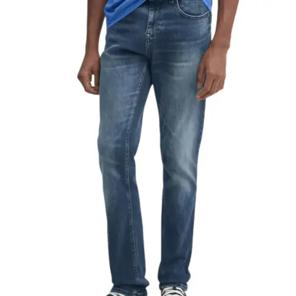 Tommy Hilfiger - Ανδρικό Παντελόνι Τζιν Scanton Slim Fit DM0DM20550-1BK Μπλε