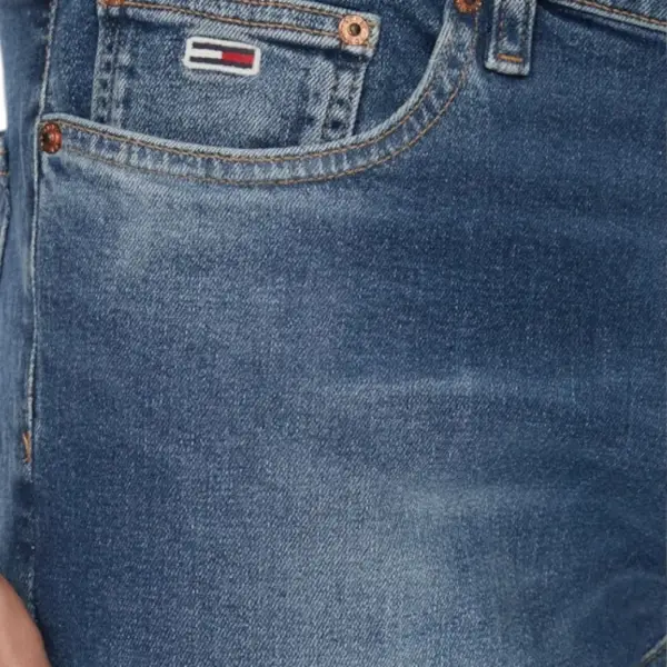 Tommy Hilfiger - Ανδρικό Παντελόνι Τζιν Tapered Fit DM0DM18765-1BK Μπλε Σκούρο DM0DM18765-1BK