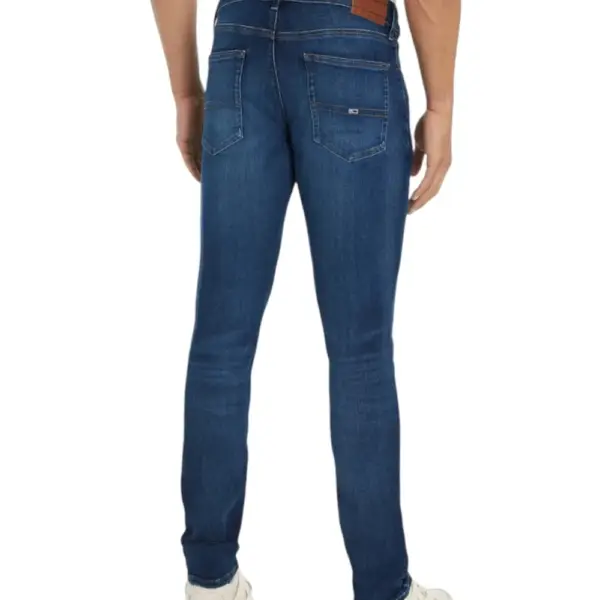 Tommy Hilfiger - Ανδρικό Παντελόνι Τζιν Ελαστικό Slim Fit DM0DM19298-1BK Μπλε DM0DM19298-1BK