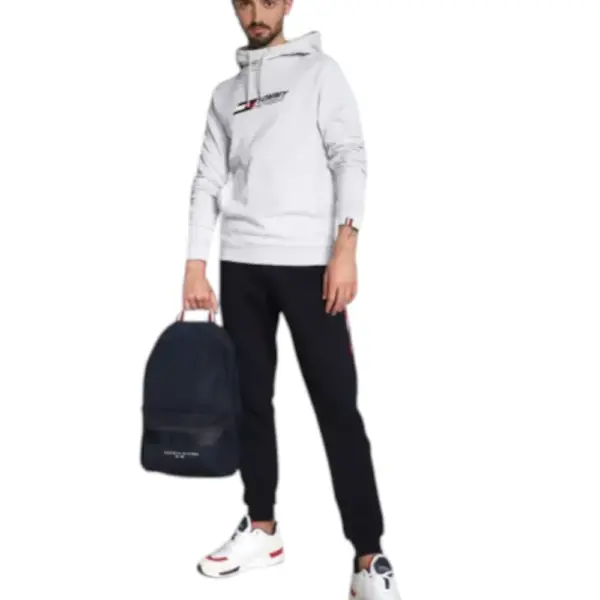 Tommy Hilfiger - Ανδρικό Σακίδιο Th Established Backpack AM0AM09272-DW5 Μπλε Σκούρο AM0AM09272-DW5